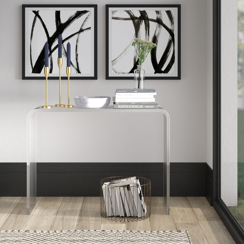 33 inch wide console table discount